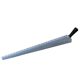 Precision Measuring Wedge (0.1 mm) 27 cm Construction Wedge One Wedge for Road Workers Measuring Device for Flatness Measurements