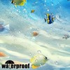 Accnicc Dolphin Shower Curtain Ocean Funny Rainbow Dolphins Shower Curtains