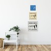 All Quality Square Shoes Off Please Wall or Door Sign