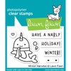 Lawn Fawn Winter Narwhal Clear Stamps