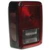 TRQ Left Rear Tail Light Assembly Drivers Side Compatible with