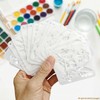 72 Pcs Stencils for Painting, Stencils for Crafts Reusable