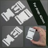 AERZETIX - 6er-Pack Schnallen, Schnellverschluss-Clips für Rucksäcke - 40 mm