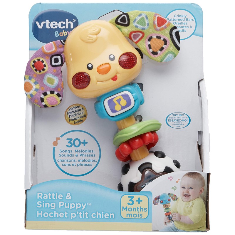 VTech Rattle & Sing Puppy (Retail Packaging - French Version)