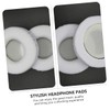 SHOWERORO 1pair Round Ear Pads Comfortable Headset Sleeves for Noise