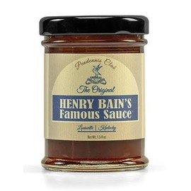 Pendennis Club The Original Henry Bain's Famous Sauce MINIATURE bottles Case of 12