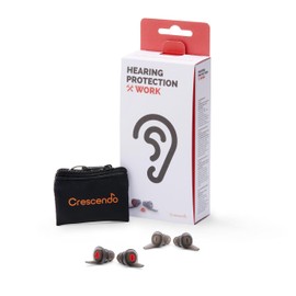 Crescendo Work | Hearing Protection | Special MESH® Filters | 24dB Noise Reduction | Certified Personal Protection Equipment (PPE) for Noisy Work Environments