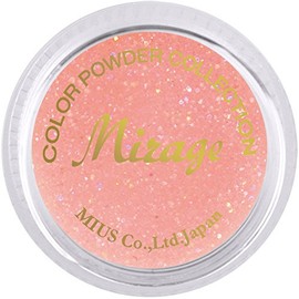 ミラージュ カラーパウダー N/DV-3 アプリコットシェイク 7g アクリルパウダー ミルクシェイクパステルシリーズ