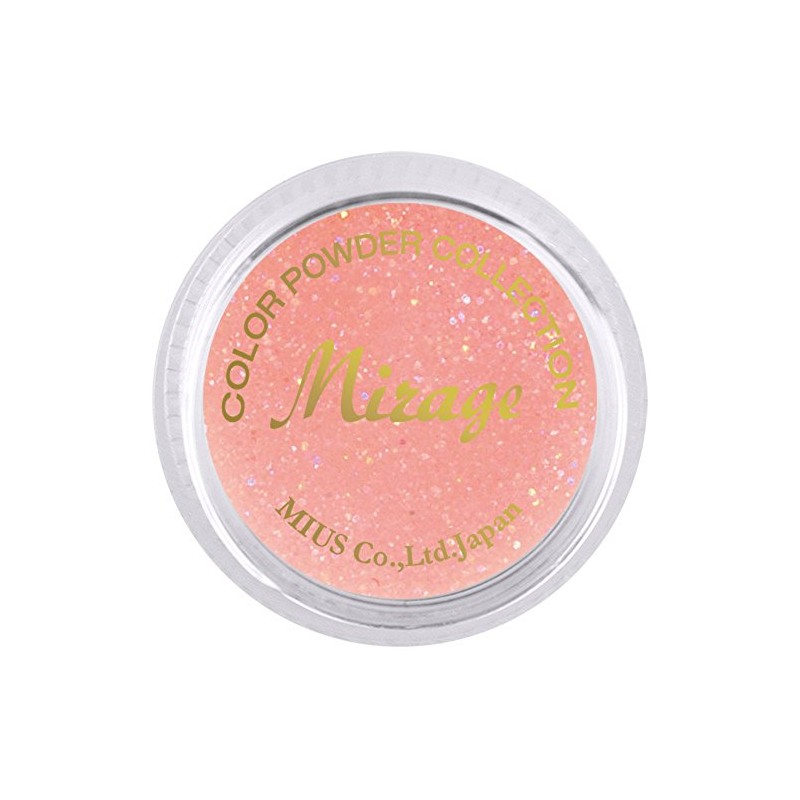ミラージュ カラーパウダー N/DV-3 アプリコットシェイク 7g アクリルパウダー ミルクシェイクパステルシリーズ
