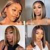 Ombre 13x4 Lace Front Wigs Human Hair Bob Wigs for