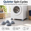 Washing Machine Anti-Vibration Pads – 8 Pack Shock-Absorbing Feet for