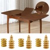 Dsjnf Brass Table Leaf Screw Pin Table Bolt Sleeve Connectors
