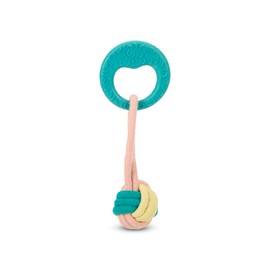 Petface (Little Petface) Rope Ball Dog Toy with Handle, Interactive Teething Toy for Puppies and Small Dogs (Pack of 1)