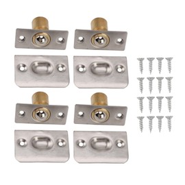 Pestillo de Cierre de Bola para Armario Grande Ajustable, Herrajes para Puerta con Cierre de Bola, 4 Uds.