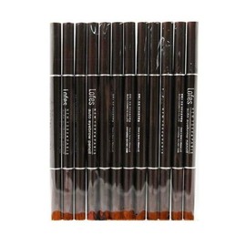 로페즈 아이브로우 펜슬 눈썹 펜슬 갈색 12P Lopez Eyebrow Pencil Brown 12P