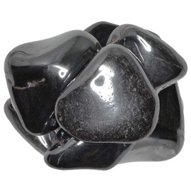 Hypnotic Gems Materials: 5 lbs Hematite Tumbled Stones - Grade 1 - XXLarge - 1.75" to 2.5" Avg. - Bulk Natural Rocks Polished Gemstone Supplies for Wicca, Reiki, Energy Crystal Healing