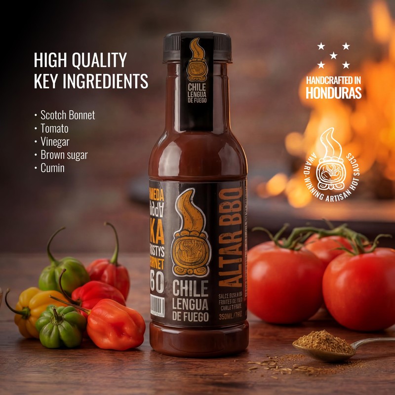 Chile Lengua de Fuego Altar BBQ – Spicy BBQ Sauce