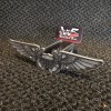 WinterFab Naval Flight OffIcer Wings Hitch Cover - 1/8" Steel