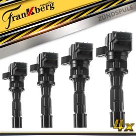 4x Ignition Coil Ignition Module for 3 BL 5 CR19 CW 2.0L 2.3L Petrol 2005-2020 LF2L-18-100A