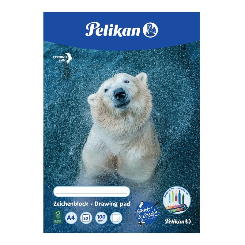 Pelikan Drawing Pad, White C4