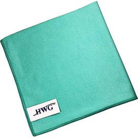 HWG® - Premium Window Cleaning Cloth - Hi-Tech Microfibre - Antibacterial thanks to Nanosilver Technology - Streak-free Professional Cleaning for Windows, Glass, Mirrors, Tableware etc. - 40 x 40 cm