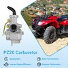 Electric Start Complete Wiring Harness & PZ20 Carburetor Kit Compatible
