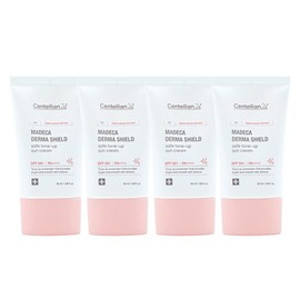 Centellian24 센텔리안24 마데카 더마 쉴드 세이프 톤업 선크림 50ml (SPF50+) 4개 Centellian24 Madeca Derma Shield Safe Tone-Up Sunscreen 50ml (SPF50+) Pack of 4