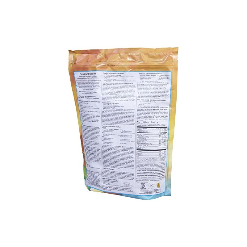 PAMELAS PRODUCTS Bread And Flour Mix, 64 OZ
