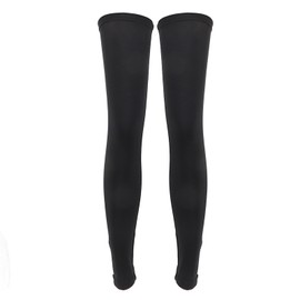 1 Pair Sun Protection Leg Sleeves Breathable Comfortable Quick Dry Cycling Leg Sleeves for Summer Outdoor Sports L