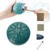 GERUI Tongue Drum Steel Tongue Drum, 3 Inch 6 Tones