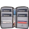 Travelon Safe Id Multi-Passport Holder, Slate, 7.75 x 5 x