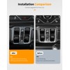 Hoolcar Window Switch Button Cover Volume Radio Air Conditioner Headlight