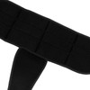 Wheelchair Safety Belt Restraint Harness Protective Adjustable Strap for PatientsBlack