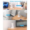 10Ft Tower Power Bars with Surge Protector, 12 Widely Outlets