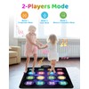 Gleamkid Dance Game Mat for Kids, LED Light-Up 12-Button Dance