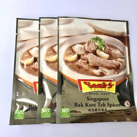 Singapore Bak Kuet Teh Spices (Pack of 3)