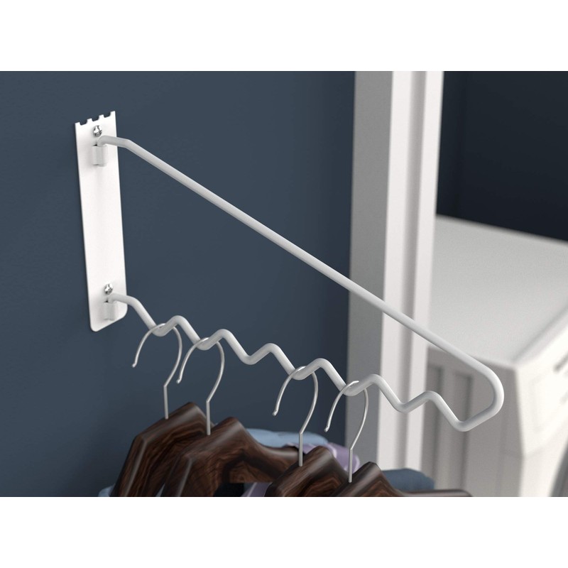 ClosetMaid Hanging Bar Valet Rod for Wall or Door Mount