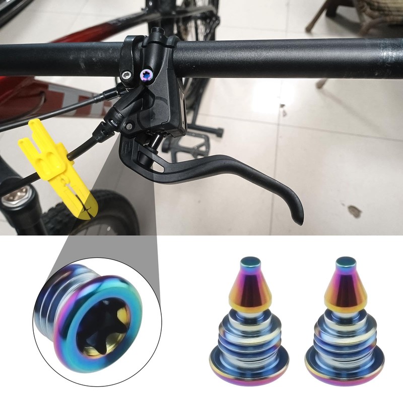 Pack of 2 Bleed Screws for Bicycle T25 T25 Compatible