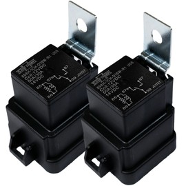 Song Chuan 898H-1CH-D1SW-R1 12VDC Automotive Relay, 50A, 12VDC, Form 1C, Weatherproof (Pack of 2)