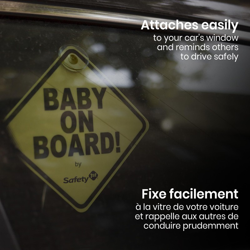 Safety 1st Baby On Board Sign