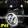 AQJ 4inch Round 60W LED Fog Lights Front Bumper For