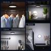Ferswe Rechargeable Tap Light 6000K, Dimmable Touch Light with 1000mAh