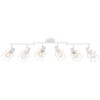 WILON Track Lighting Fixtures, 6 Light Kit Flush Mount Ceiling
