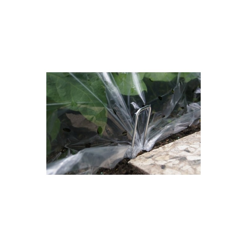Connex LOR78835 Metal Tent Pegs 10 cm Galvanised Pack of
