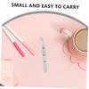 IWOWHERO Ergonomic Eyelid Tweezers for Men Precision Steel Tool for