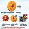 SIMUSI Universal Weed Eater Head, Easy Load String Trimmer Head