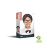 Mens Black Nerd Wig, Pack of 1 - Stylish Design,