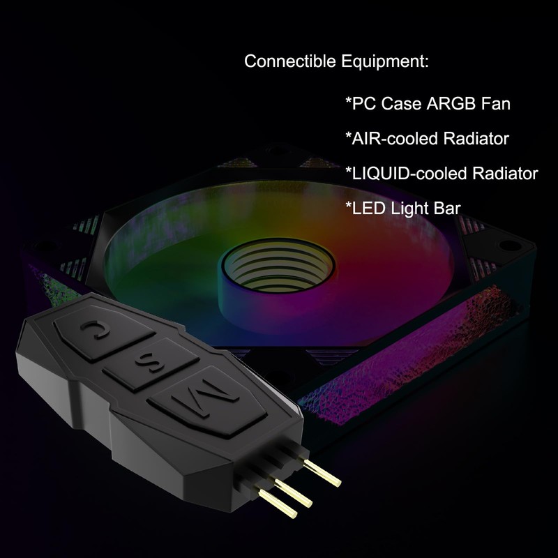 DS Mini ARGB PC Fans Controller Kit with One-to-One Matching