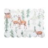 C&F Home Christopher Forest Woven Reversible Rectangle Cotton Quilted Placemats