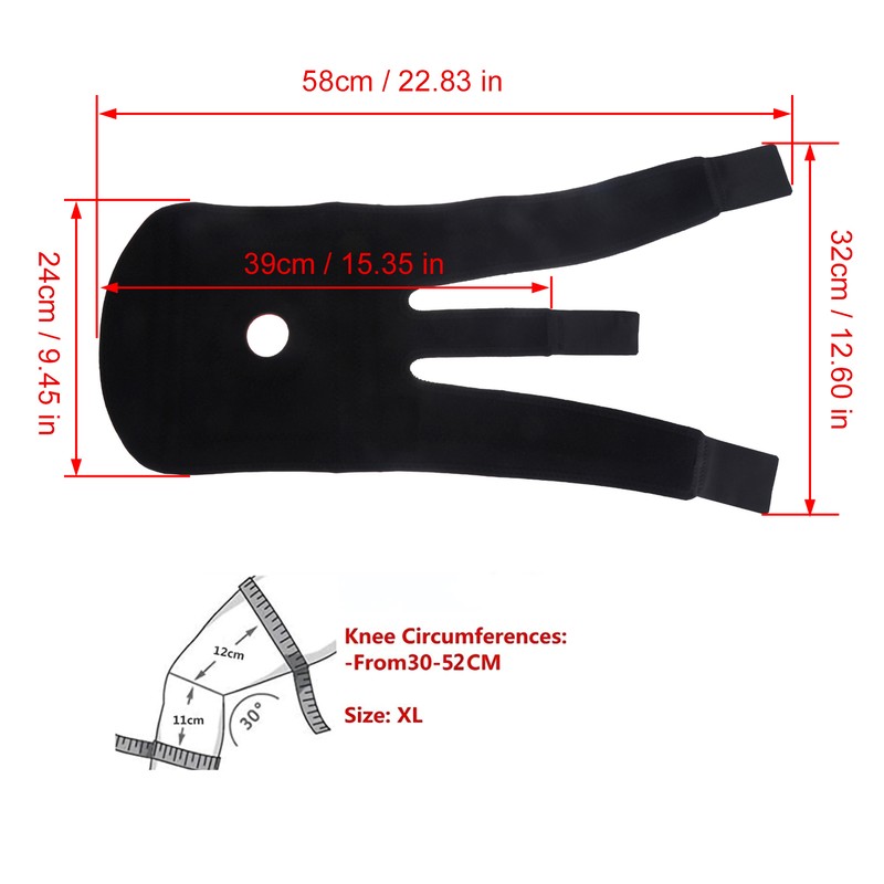 Adjustable Knee Brace Support For Arthritis ACL Meniscus Running Basketball